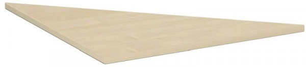 geramöbel Verkettungsplatte Dreieck 90° inkl. Verkettungsmaterial, C Fuß Pro, 800x800, Ahorn, N-647508-A