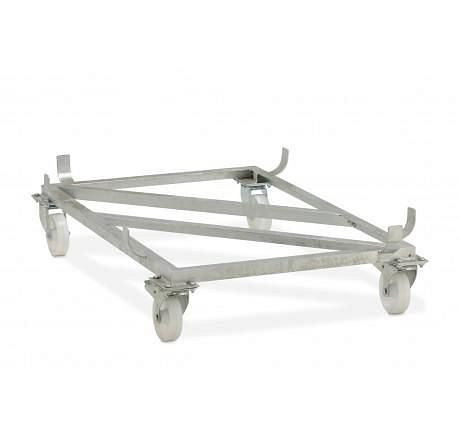 Cemo Lenkrollengestell für Rechteckbehälter 1100 l, 8012