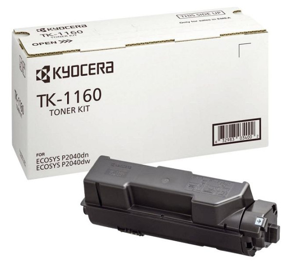 KYOCERA-MITA Original Kyocera Toner-Kit (02RY0NL0,1T02RY0NL0,2RY0NL0,TK-1160), TK1160