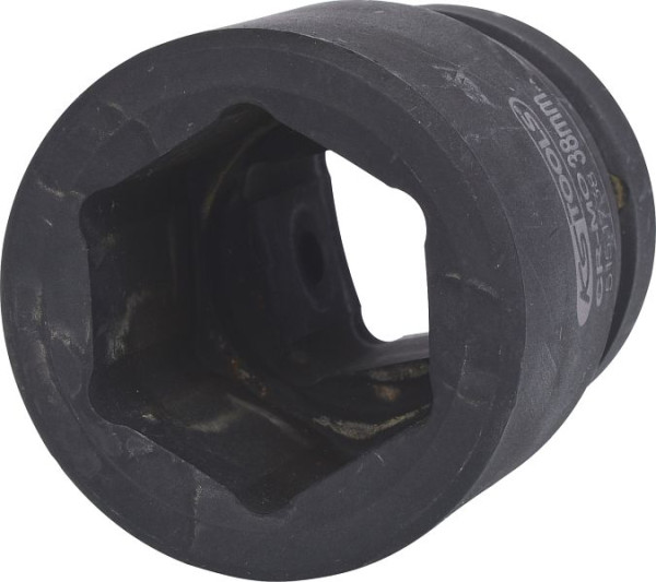 KS Tools 1" Sechskant-Kraft-Stecknuss, kurz, 38mm, 515.1738