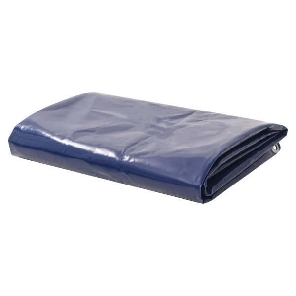 vidaXL Abdeckplane 650 g/m² 6 x 8 m Blau, UV-beständig, 144907