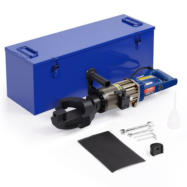 VEVOR 1500W Elektrischer Hydraulischer Bewehrungsbieger Biegemaschine, 12-22mm, STGJWQJXDYSD22M11V2