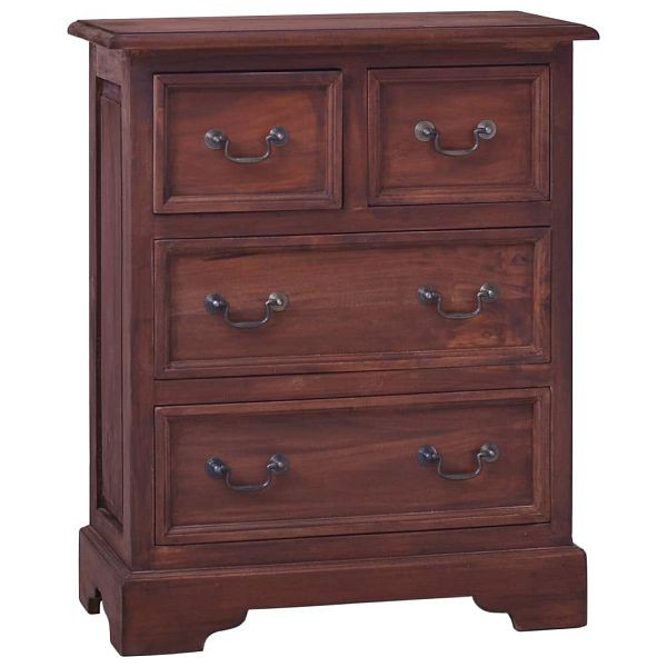 vidaXL Kommode Klassisch Braun Massivholz Mahagoni, 288834