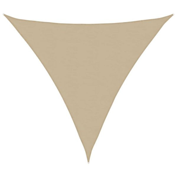 vidaXL Sonnensegel Oxford-Gewebe Dreieckig 6x6x6 m Beige, 135185