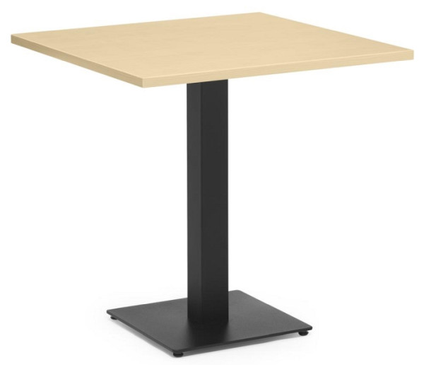 Deskin Cafeteria Tischsystem PARMA eckig, Ahorndekor, 750 x 750 x 755 mm, 287709