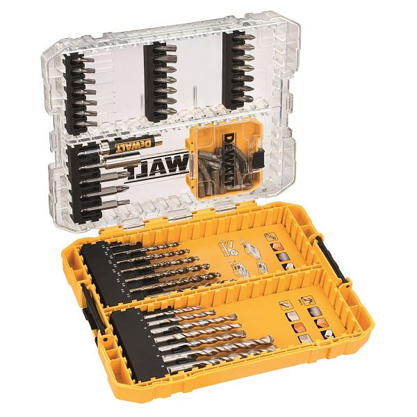 DeWalt Bit und Bohrer-Set 63-teilig, VE: 5 Stück, DT70759-QZ
