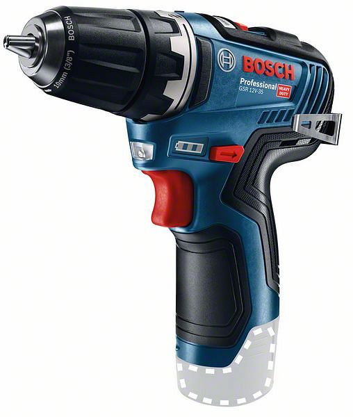 Bosch Akku-Bohrschrauber GSR 12V-35, Solo Version, 06019H8000