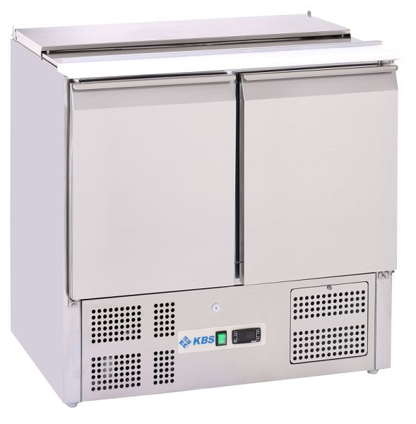KBS Saladette 900, mit Isolierung 45mm mit zwei Türen für 2x GN1/1 und 3x GN1/6, 340210