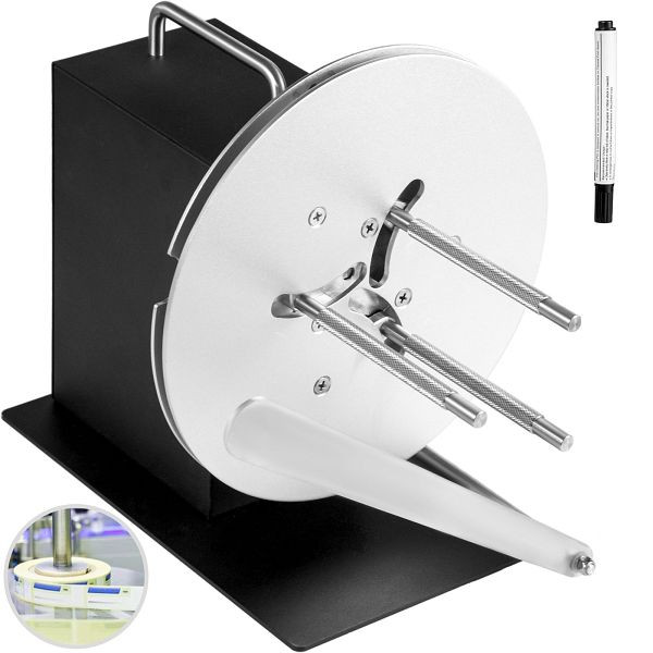 VEVOR Automatische Etikettenaufwickler Label Rewinder Geschwindigkeit R9 220V, BQJBJR9DDG0000001V2