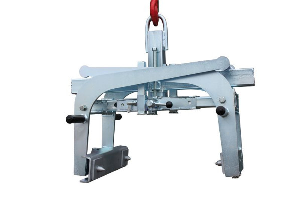Eichinger Steinquaderzange 1564.1, Tragkraft 1000kg, Öffnungsweite W 200-850, Eintauchtiefe 300mm, Backenlänge 380mm, verzinkt, 15640100002000