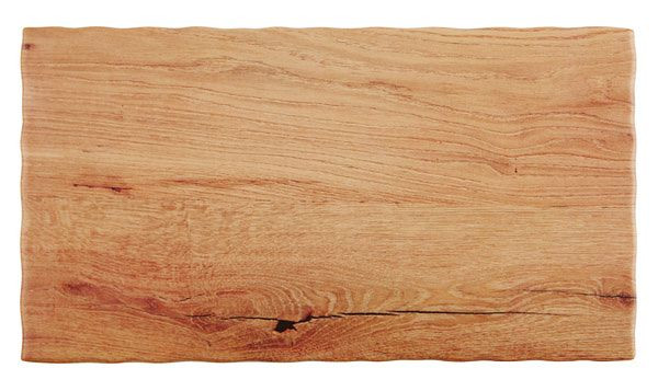 APS GN 1/3 Tablett -OAK LIGHT-, 32,5 x 17,6 cm, Höhe: 1,5 cm, Melamin, Holzoptik (Eiche), mit Antirutsch-Füßchen, 84207