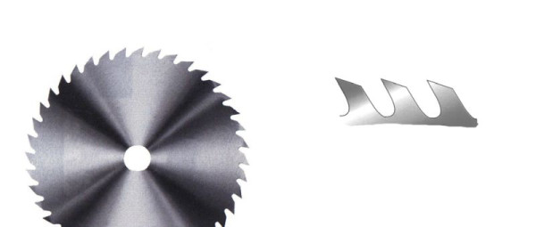 HMG Kreissägeblatt KV 450 Chrom-Vollstahl, Wolfszahnausführung, 450x2,2mm, Bohrung 30mm, Zähne 56, 686 058