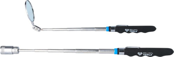 Brilliant Tools Teleskop-Spiegel und Magnetheber-Satz, 2-teilig, BT115905