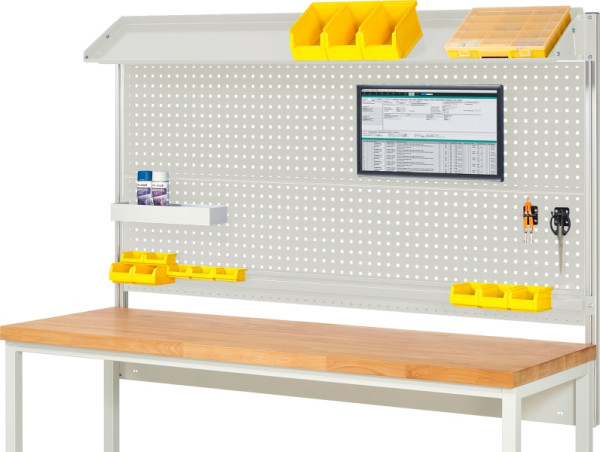 RAU System-Aufbau - Komplettset 02, für Produktbreite 2000 mm, RAL7035/RAL7035, EE-BW-KS-02-2000.12