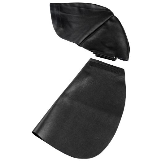 Optrel Kopf- & Nackenschutz aus Leder / Frischluftversion - schwarz, 4028.031