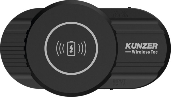 Kunzer Induktionsladestation 5W mit Anschlusskabel und Steckernetzteil, PLI-LS1