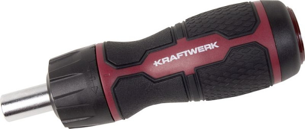 Kraftwerk Mini Ratschen-Schraubendreher 6 in 1, 1/4", 7-teilig, 306.378.010