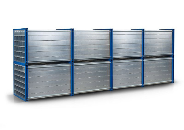 RR Industrietechnik Wabenregal Typ RWR-12/6 RAL 5010, 130200176