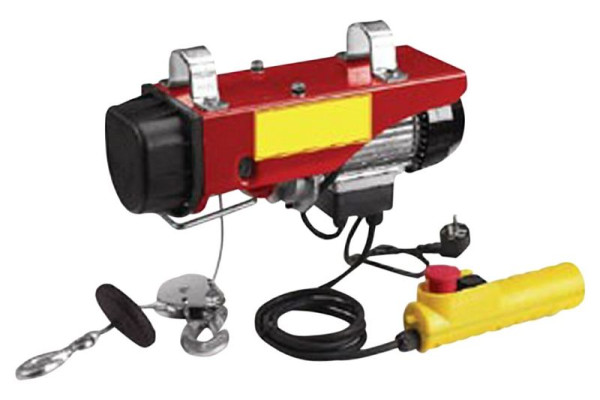 Berger & Schröter Seilzug elektrisch, 495/990 kg, 18m, 60420