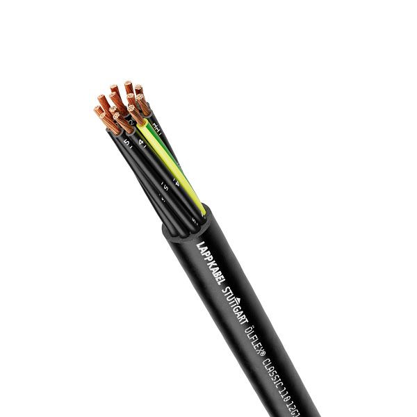 LAPP Steuerleitung ÖLFLEX® CLASSIC 110 5G10, Schwarz, VE: 50 Meter, 1119921/50