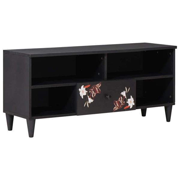 vidaXL Stauraumschränke Mehrfarbig 100 x 33,5 x 46 cm Massivholz Mango, 4018716