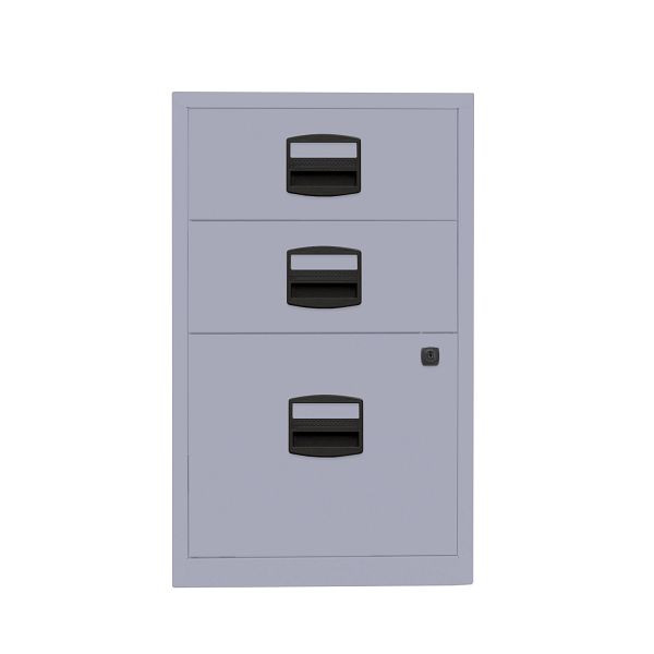 Bisley Home Beistellschrank PFA, 2 Universalschubladen, 1 HR-Schublade, 656 lilac, PFA3656