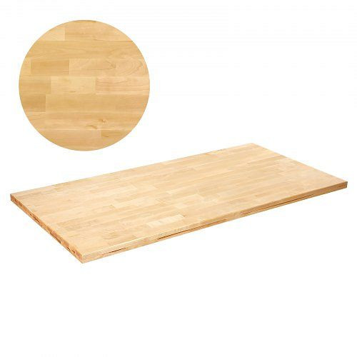 VEVOR Tischplatte, Massivholz, Schreibtischplatte, 149,9 x 74,9 x 3,8 cm, rechteckiges Ahornholz, GZTZMSMB60300ODOPV0