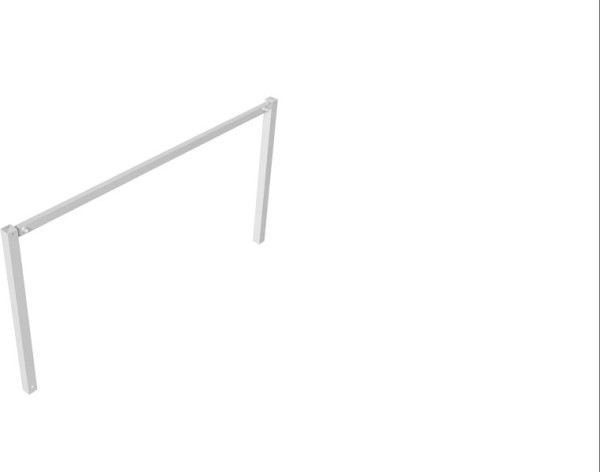 Schake Wegesperren feststehend, zusammenschraubbar mit Oberholm, feuerverzinkt, Gesamtbreite: 2500 mm, 414_25