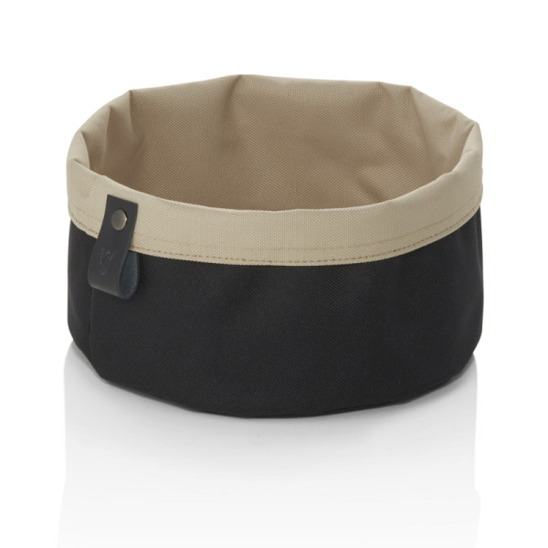 WAS Brottasche FLIP TETRON, Ø 20 cm, Höhe 13 cm, schwarz/light khaki, Tetron, 9391121