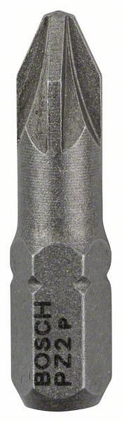 Bosch Schrauberbit Extra-Hart PZ 2, 25 mm, 100er-Pack, 2607001561