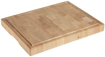 Contacto Holzschneidbrett GN 1/1 aus 5 cm Buchenstirnholz, 1503/530