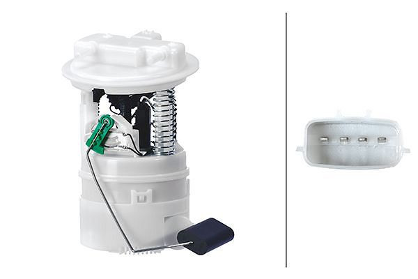 HELLA Kraftstoff-Fördereinheit, elektrisch, 4-polig, mit Dichtung/mit Tankgeber, 8TF 358 303-891