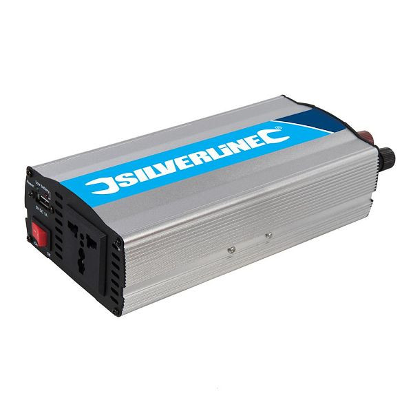 Silverline Spannungswandler, 12 V, 700 W (Einzelsteckdose), 263764