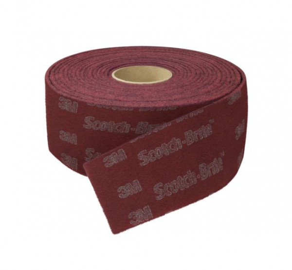3M Scotch-Brite Vliesrolle 7448 PRO, grau, 125 mm x 10 m, S, ultra fine, 7100065114
