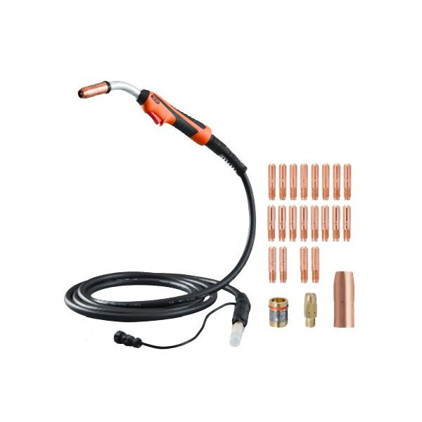 VEVOR 250A MIG-Schweißpistole 4,6m Kabel 0,0762/0,0889/0,1143 cm Schweißdrähte, MIGHQMILLER1RY1N6V7