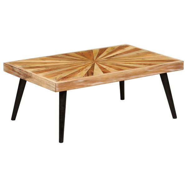 vidaXL Couchtisch Massivholz Mango 90x55x36 cm, 246163, 8718475603832