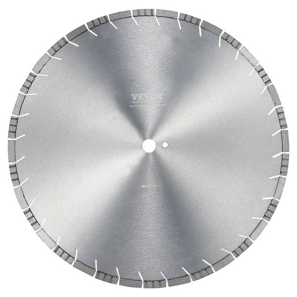 VEVOR Diamant-Sägeblatt Beton-Sägeblatt Nass/Trocken Schräge Zähne 50cm, JGSQGJP500MM22T18V0