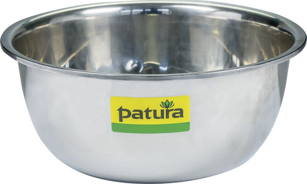 Patura Futterschale Edelstahl 6 Liter, d= 28 cm, 361445