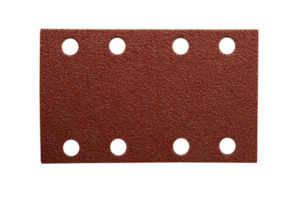 Mirka Schleifstreifen COARSE CUT 81x133mm Grip 8-fach gelocht P60, VE: 50 Stück, 4068805060