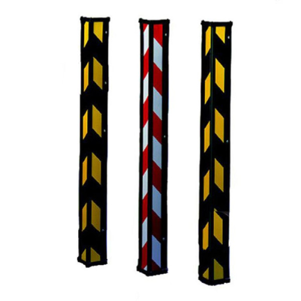 Stein HGS Kanten-, Warn- und Schutzwinkel, schwarz/gelb nachleuchtend, VE: 2 Stück, 19114