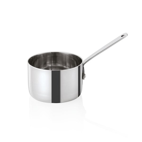 WAS Mini Servierkasserolle, Durchmesser 7 cm, Chromnickelstahl, VE: 6 Stück, 4036070