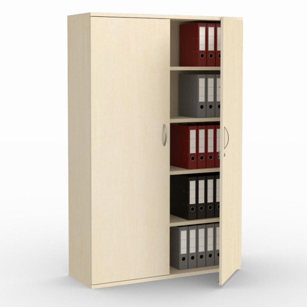 Deskin Flügeltürenschränke MULTI M pro, Ahorndekor, B 1200 x H 1890 x T 420 mm, 270146