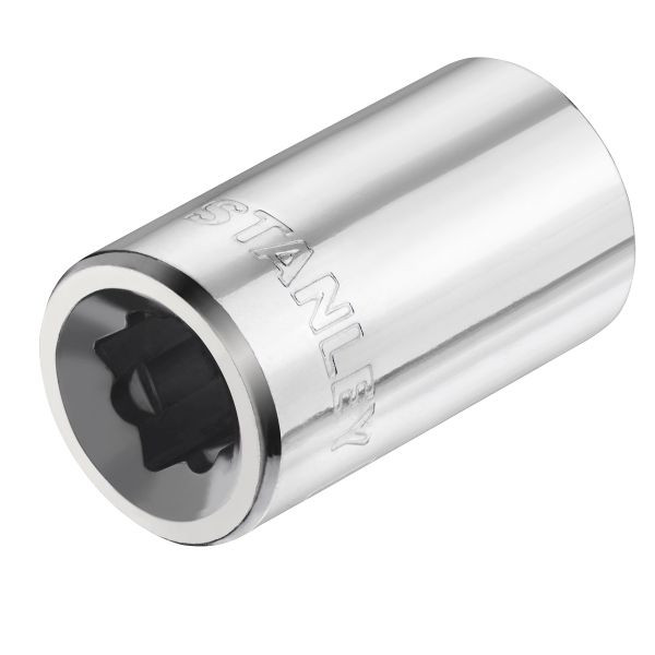 Stanley 1/4" 6-Kant Stecknuss 10 mm mit MaxiDrive-Profil, STMT86107-0