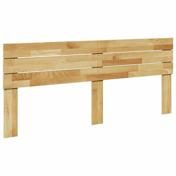 vidaXL Kopfteil 180 cm Massivholz Eiche, 851982, 8721158628787