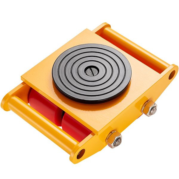 VEVOR Panzerrollen 6T Transportfahrwerk 280x210x105mm Transportrollen aus Kohlenstoffstahl, GYXTKHSG16TPU4PRFV0