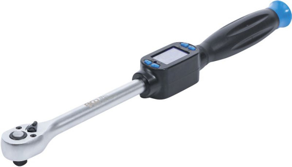 BGS Digitaler Drehmomentschlüssel, Abtrieb Außenvierkant 10 mm (3/8"), 27 - 135 Nm, 951