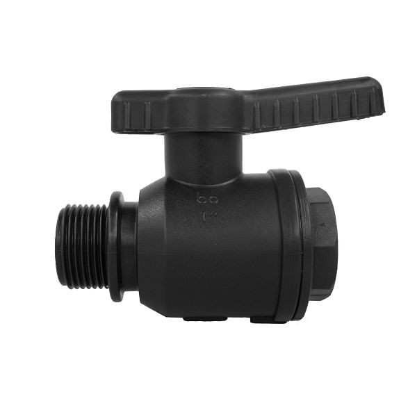 T.I.P. P4 Baukasten Anschlussstücke P4-Kugelhahn 1" AG x 1" IG, 30884