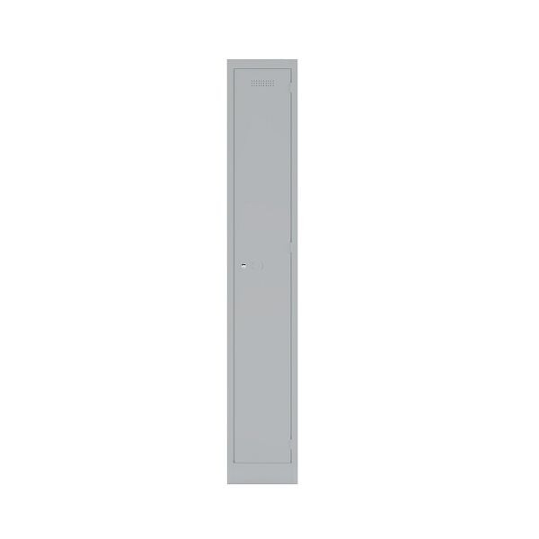 Bisley Garderobenschrank Primary Locker, Allzweckschrank, 355 silber, PLAZ4545S1355