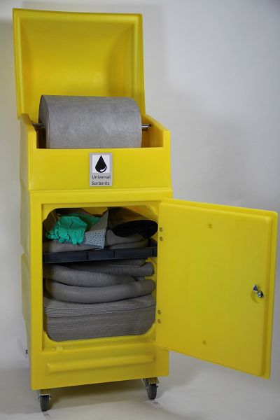 Universal-Notfallset tragbare Notfallbox mit Griff 300 l (grau)