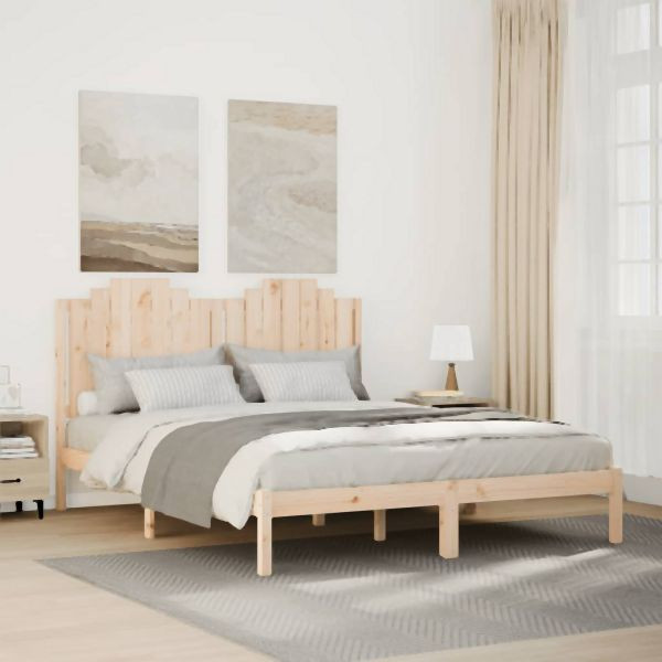 vidaXL Massivholzbett Extra Lang ohne Matratze 160x220 cm, 3309231